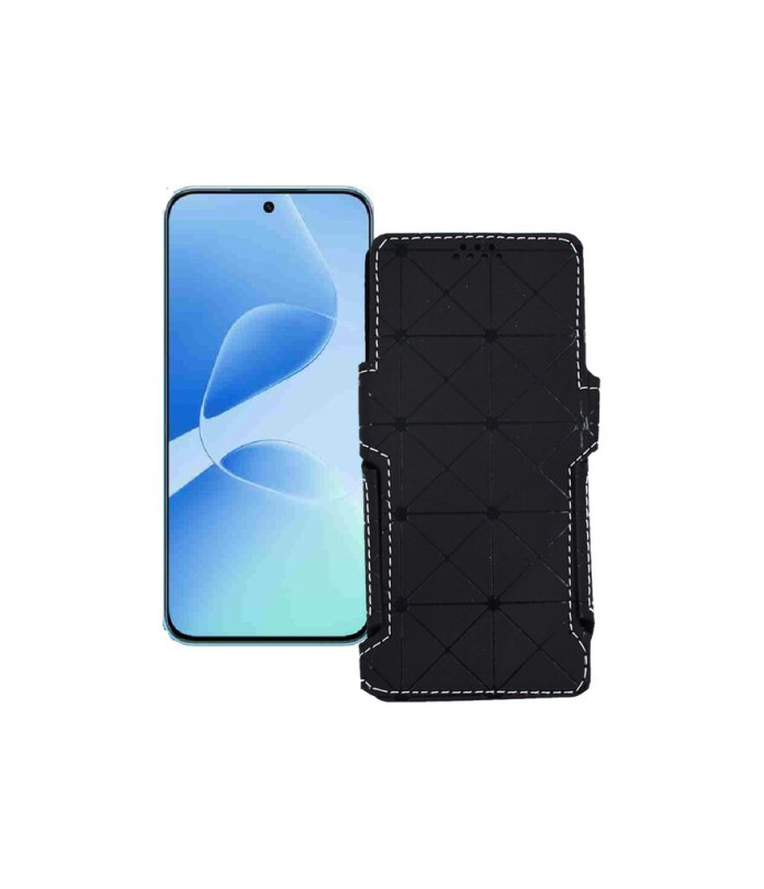 Чохол-книжка з екошкіри для телефону Infinix hot 60 pro