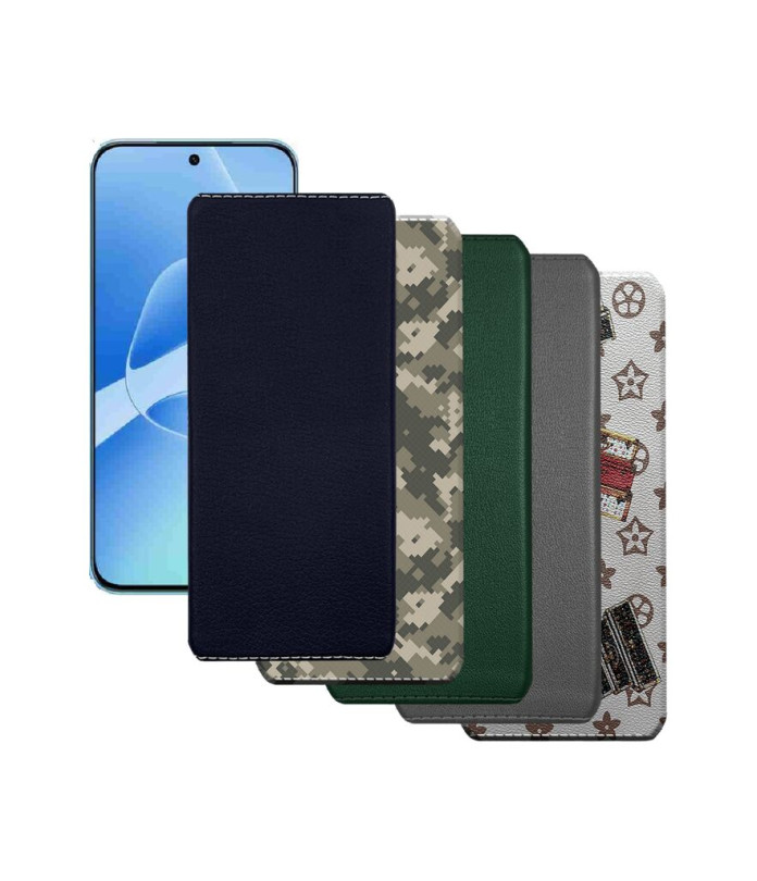 Накладка з екошкіри для телефону Infinix hot 60 pro