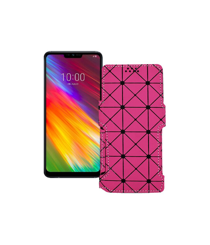 Чохол-книжка з екошкіри для телефону LG G7 Fit