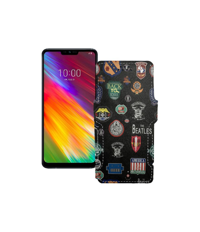 Чохол-книжка з екошкіри для телефону LG G7 Fit