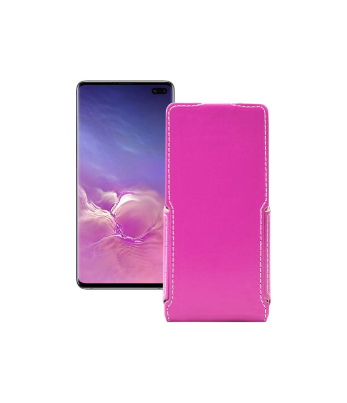 Чохол-флип з екошкіри для телефону Samsung Galaxy S10 Plus (G975)