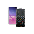 Чохол-флип з екошкіри для телефону Samsung Galaxy S10 Plus (G975)