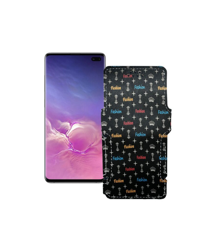 Чохол-книжка з екошкіри для телефону Samsung Galaxy S10 Plus (G975)