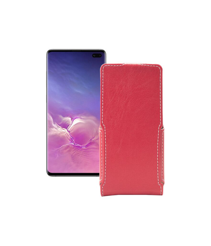 Чохол-флип з екошкіри для телефону Samsung Galaxy S10 Plus (G975)