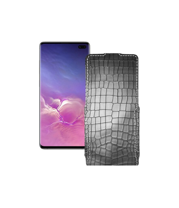 Чохол-флип з екошкіри для телефону Samsung Galaxy S10 Plus (G975)