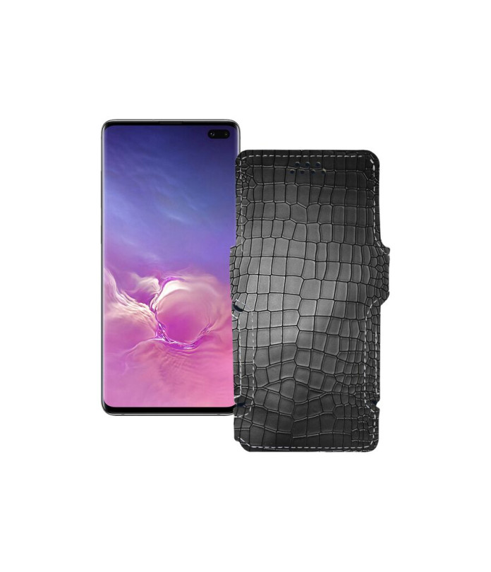 Чохол-книжка з екошкіри для телефону Samsung Galaxy S10 Plus (G975)