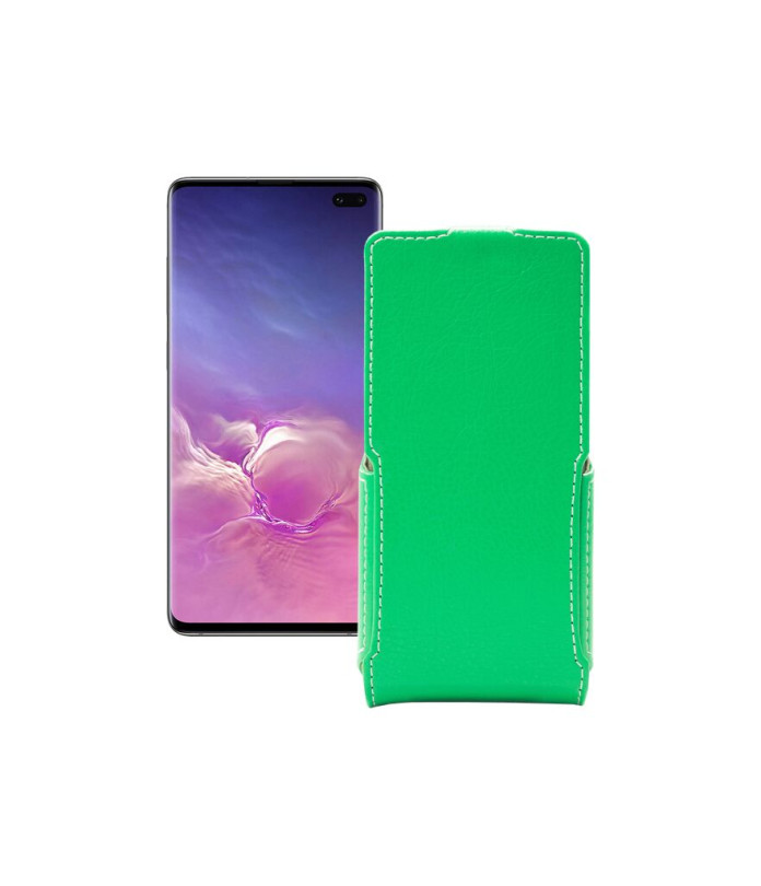 Чохол-флип з екошкіри для телефону Samsung Galaxy S10 Plus (G975)