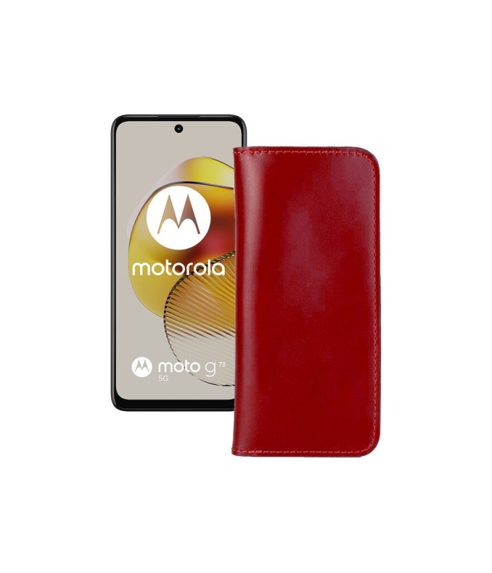 Портмоне з шкіри для телефону Motorola Moto G73 5G