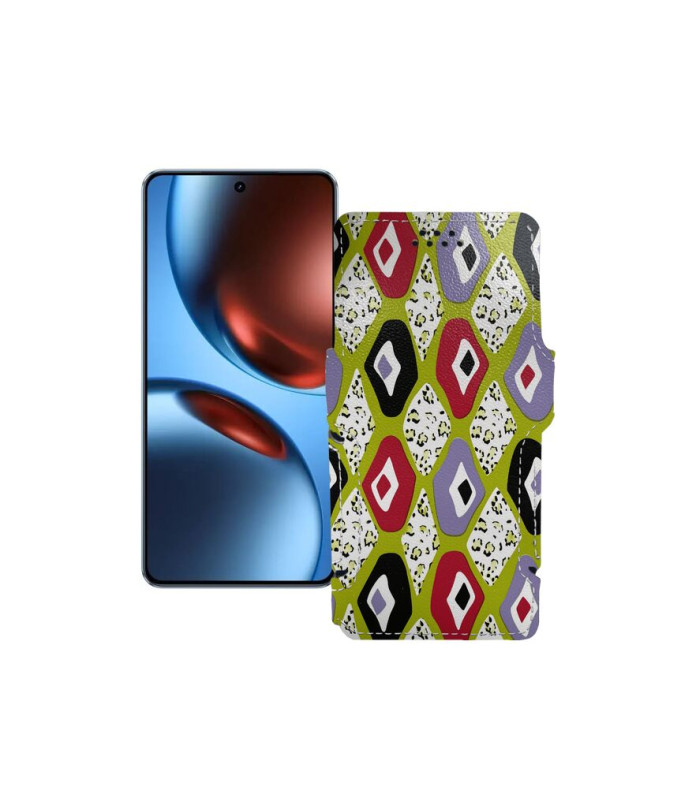 Чохол-книжка з екошкіри для телефону Realme GT 7T 5G