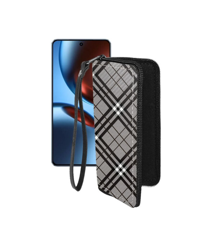 Чохол-гаманець з екошкіри для телефону Realme GT 7T 5G