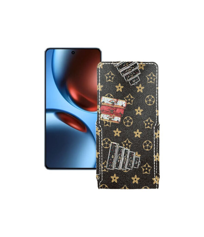 Чохол-флип з екошкіри для телефону Realme GT 7T 5G