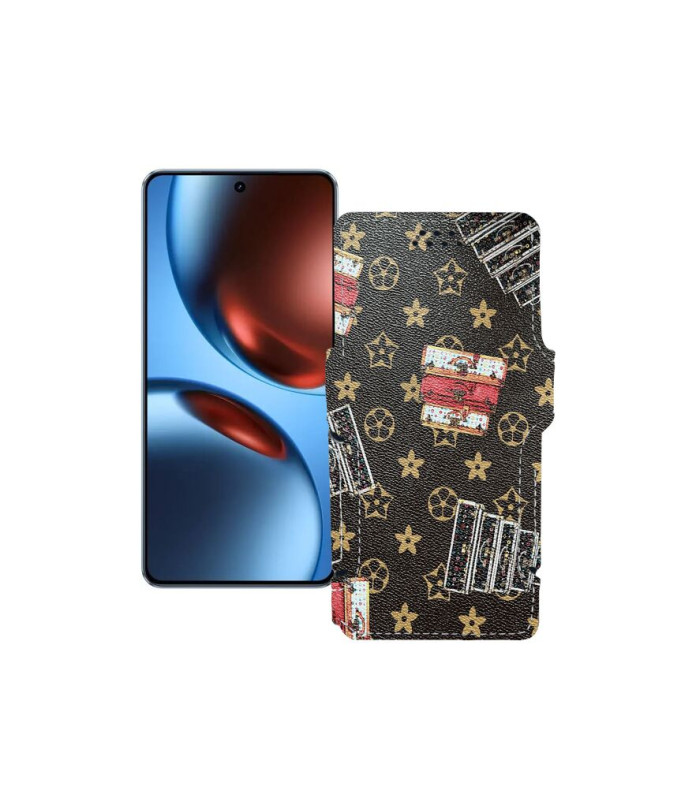 Чохол-книжка з екошкіри для телефону Realme GT 7T 5G