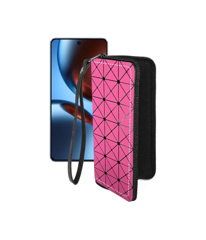 Чохол-гаманець з екошкіри для телефону Realme GT 7T 5G