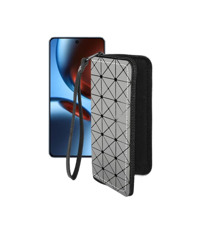 Чохол-гаманець з екошкіри для телефону Realme GT 7T 5G