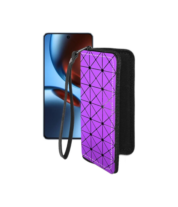 Чохол-гаманець з екошкіри для телефону Realme GT 7T 5G