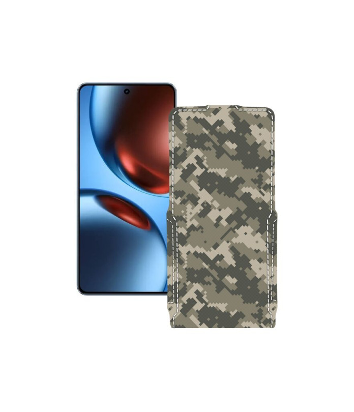 Чохол-флип з екошкіри для телефону Realme GT 7T 5G