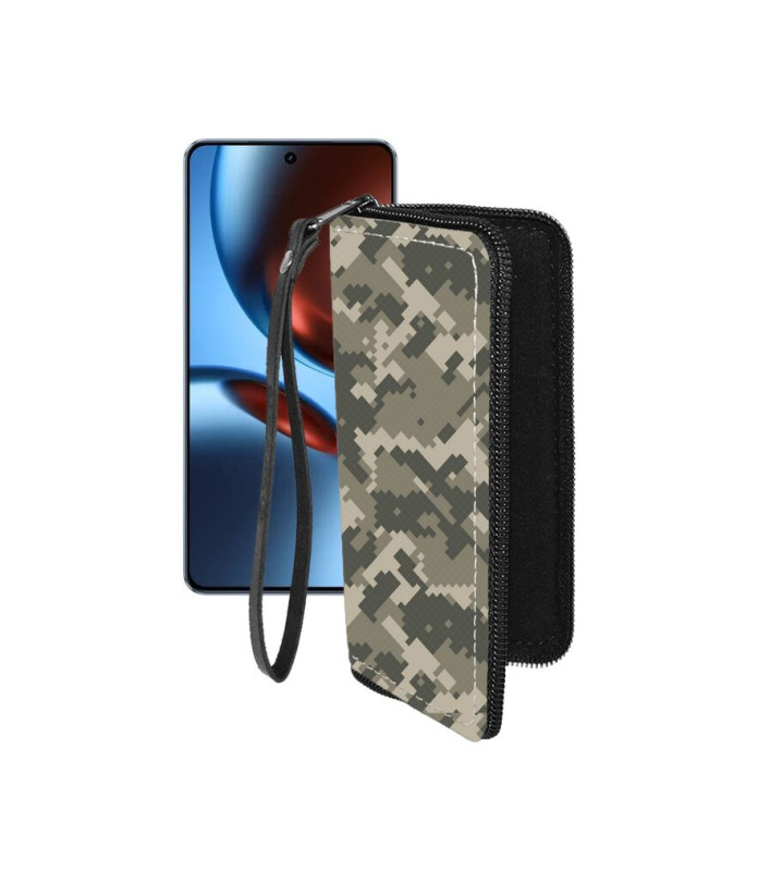 Чохол-гаманець з екошкіри для телефону Realme GT 7T 5G