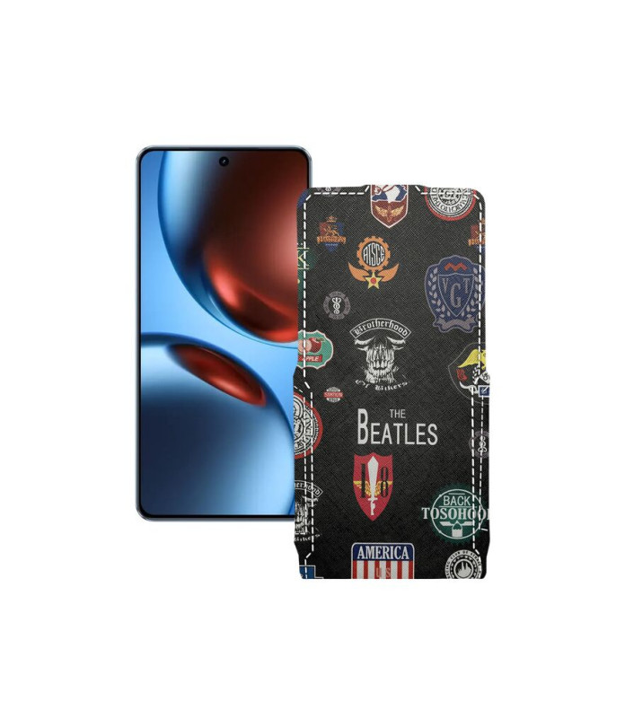 Чохол-флип з екошкіри для телефону Realme GT 7T 5G