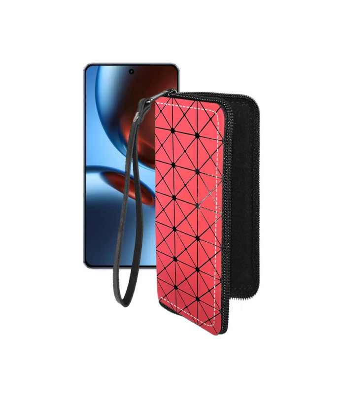 Чохол-гаманець з екошкіри для телефону Realme GT 7T 5G