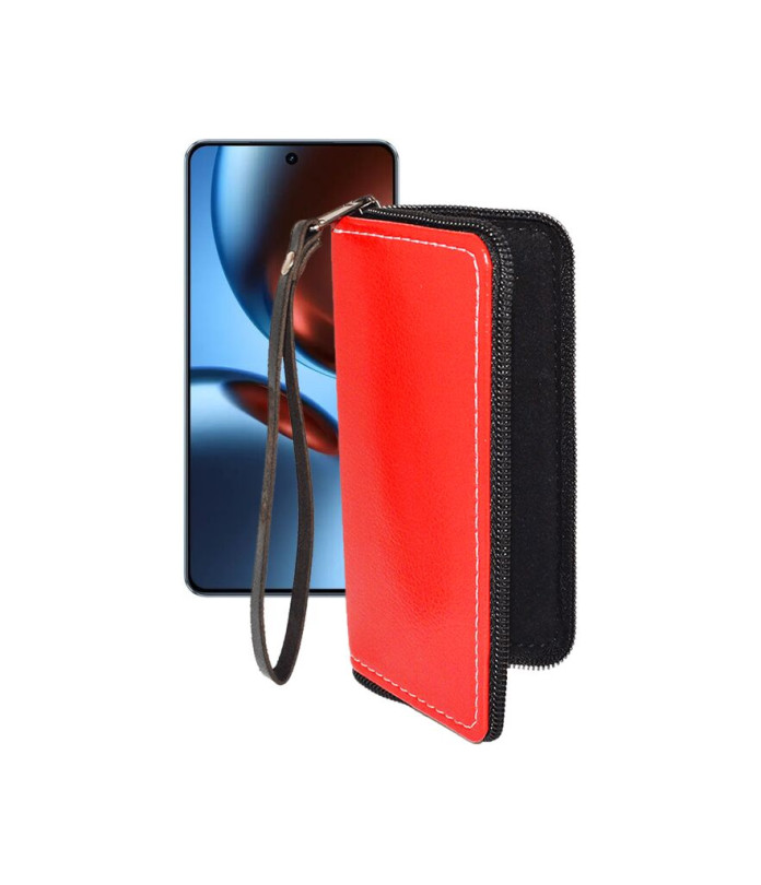 Чохол-гаманець з екошкіри для телефону Realme GT 7T 5G