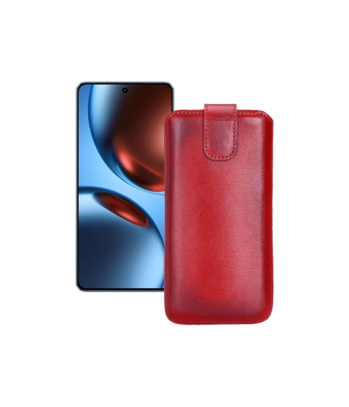 Витяжка з екошкіри для телефону Realme GT 7T 5G