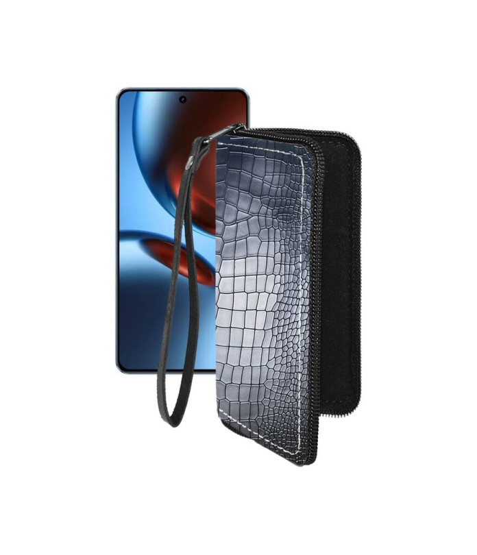 Чохол-гаманець з екошкіри для телефону Realme GT 7T 5G