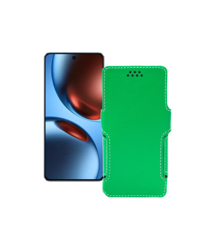 Чохол-книжка з екошкіри для телефону Realme GT 7T 5G