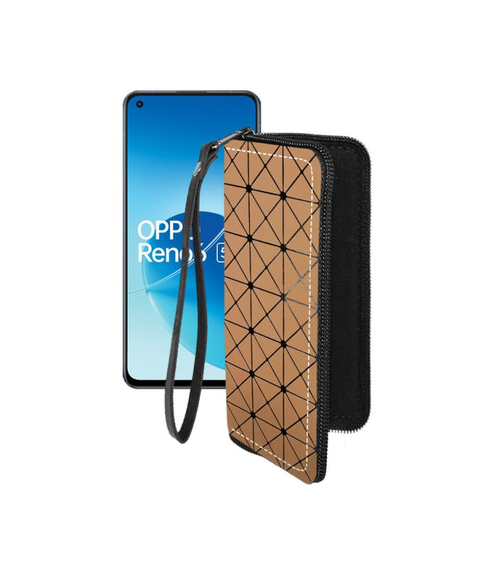 Чохол-гаманець з екошкіри для телефону OPPO Reno 6 5G