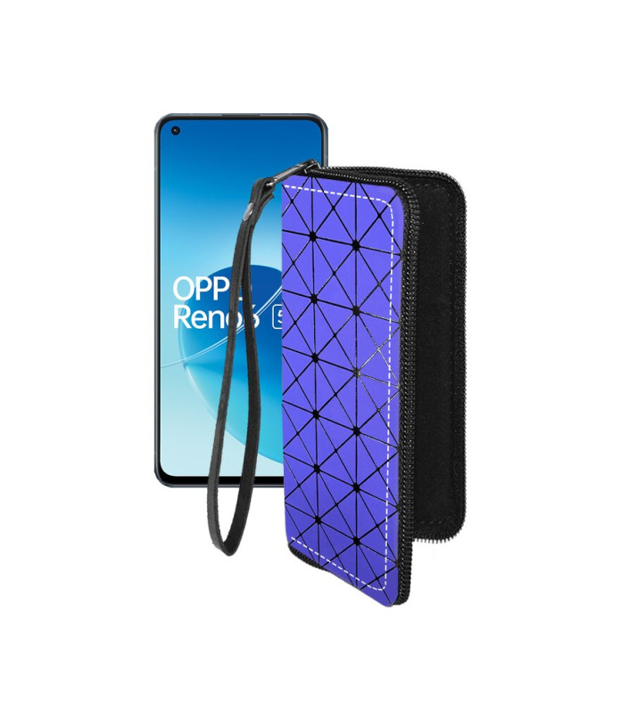 Чохол-гаманець з екошкіри для телефону OPPO Reno 6 5G