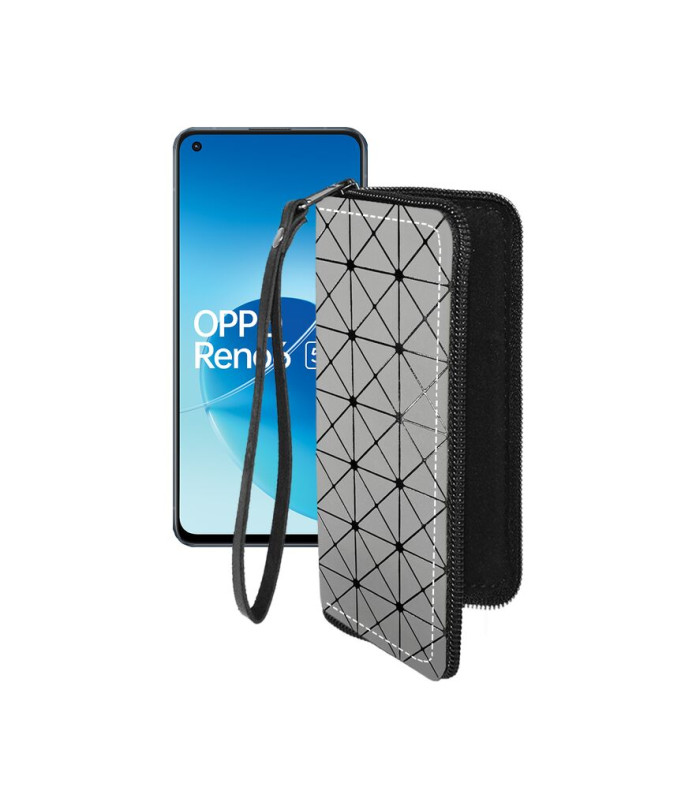Чохол-гаманець з екошкіри для телефону OPPO Reno 6 5G