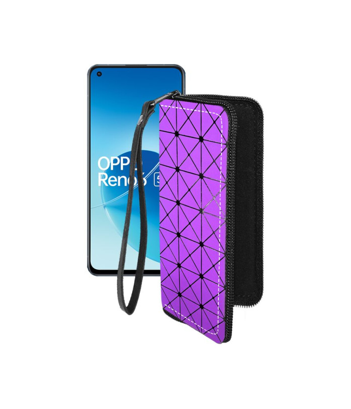 Чохол-гаманець з екошкіри для телефону OPPO Reno 6 5G