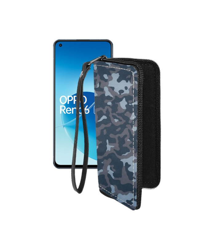 Чохол-гаманець з екошкіри для телефону OPPO Reno 6 5G