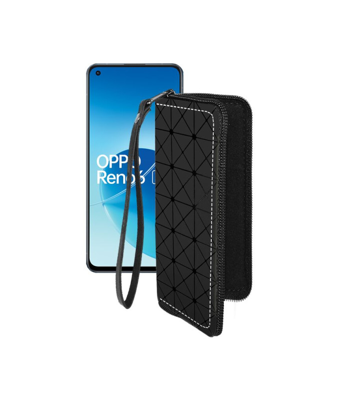 Чохол-гаманець з екошкіри для телефону OPPO Reno 6 5G