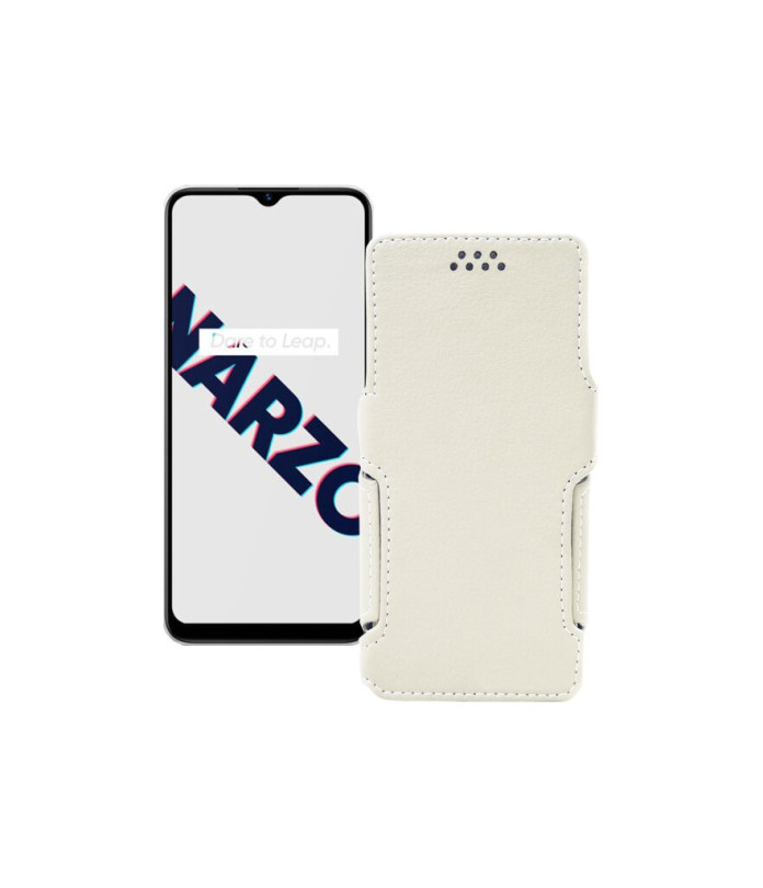 Чохол-книжка з екошкіри для телефону Realme Narzo 10A