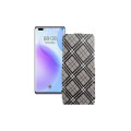 Чохол-флип з екошкіри для телефону Huawei Nova 8 Pro 5G