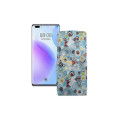 Чохол-флип з екошкіри для телефону Huawei Nova 8 Pro 5G