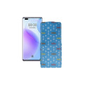 Чохол-флип з екошкіри для телефону Huawei Nova 8 Pro 5G