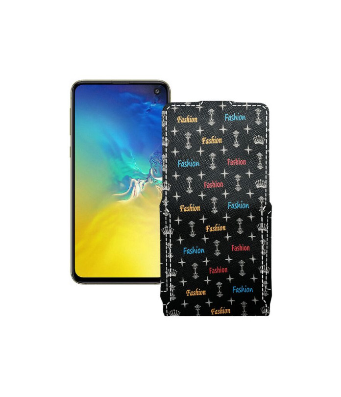 Чохол-флип з екошкіри для телефону Samsung Galaxy S10e (G970)