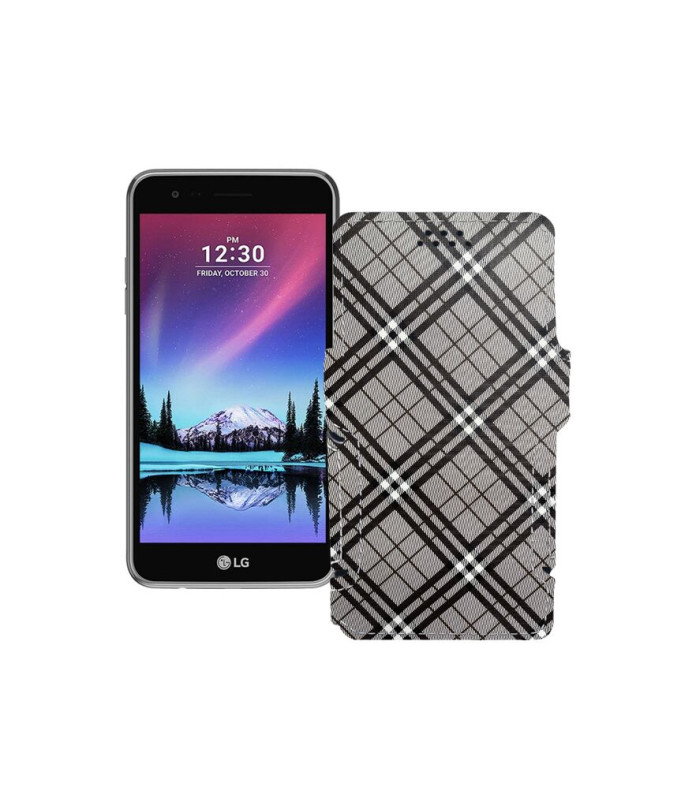 Чохол-книжка з екошкіри для телефону LG K4 2017