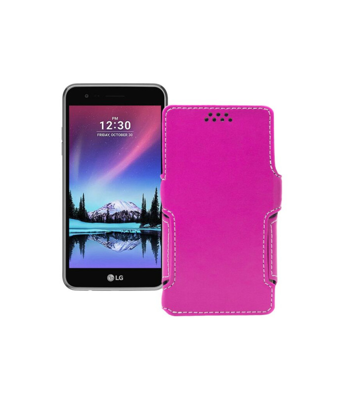 Чохол-книжка з екошкіри для телефону LG K4 2017