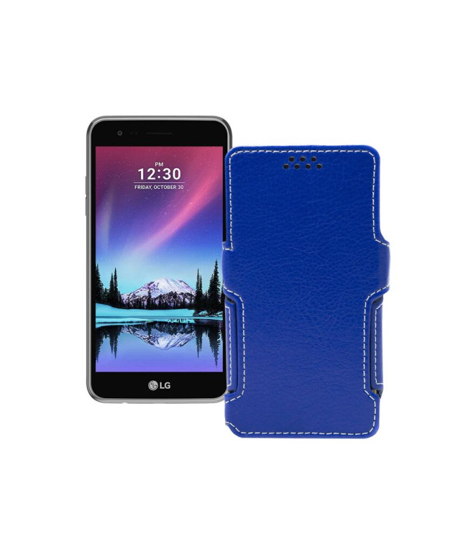 Чохол-книжка з екошкіри для телефону LG K4 2017