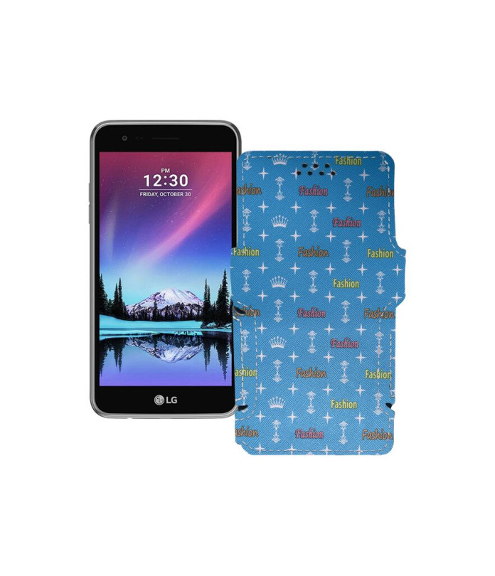 Чохол-книжка з екошкіри для телефону LG K4 2017