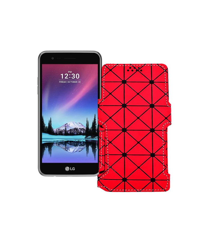 Чохол-книжка з екошкіри для телефону LG K4 2017