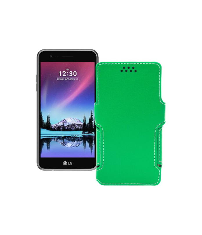 Чохол-книжка з екошкіри для телефону LG K4 2017