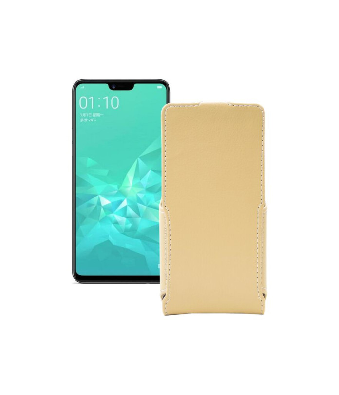 Чохол-флип з екошкіри для телефону OPPO A3