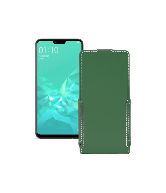 Чохол-флип з екошкіри для телефону OPPO A3