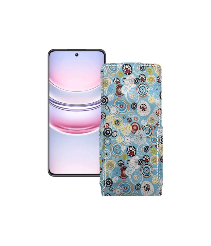 Чохол-флип з екошкіри для телефону Realme C73