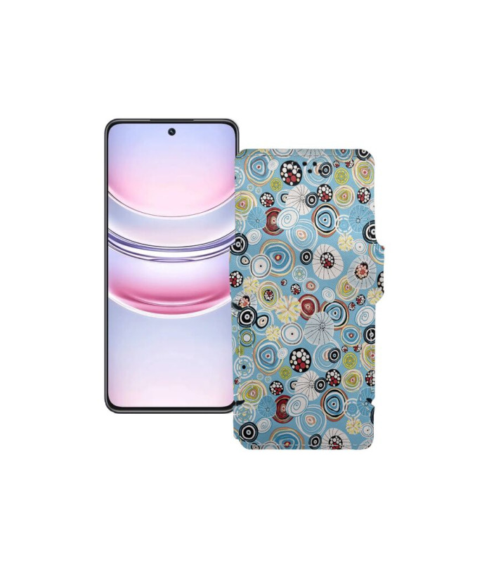 Чохол-книжка з екошкіри для телефону Realme C73