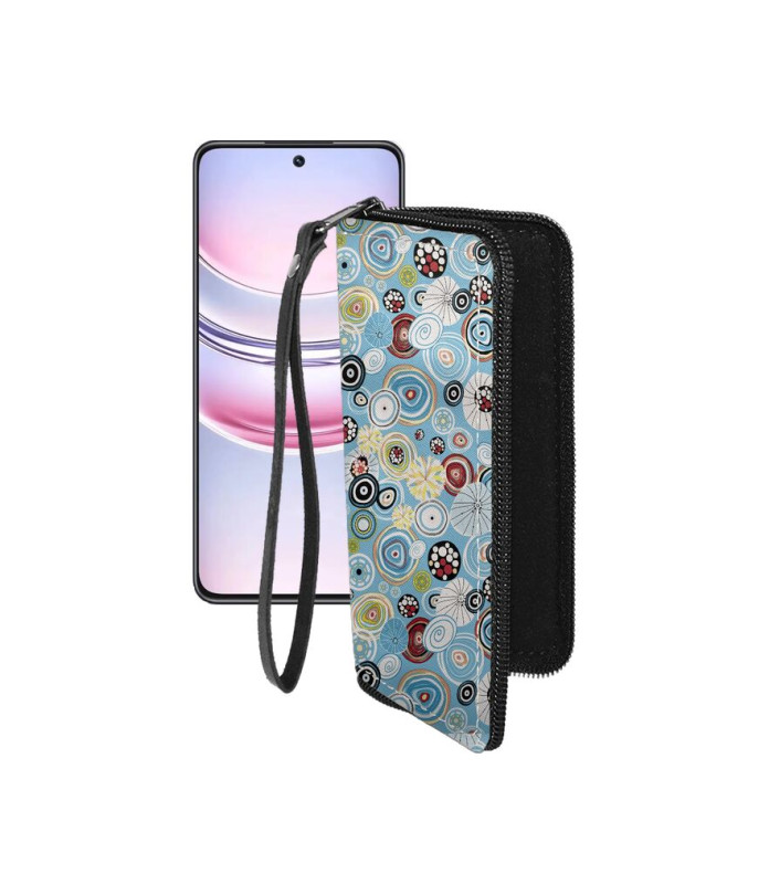 Чохол-гаманець з екошкіри для телефону Realme C73