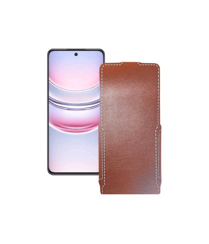 Чохол-флип з екошкіри для телефону Realme C73